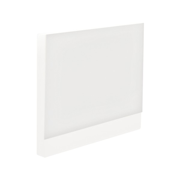 Moderne LED-Treppenleuchte für den Wandeinbau – flach, weiß, 230V Anschluss, mit umschaltbarer Licht